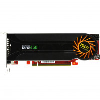 б/у Видеокарта PCI-E 1Gb GeForce Gts450 Palit 