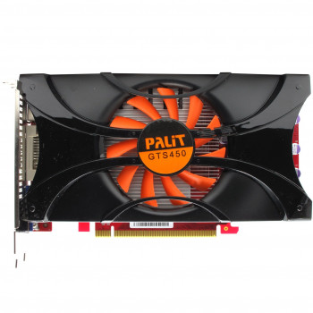 б/у Видеокарта PCI-E 1Gb GeForce Gts450 Palit 