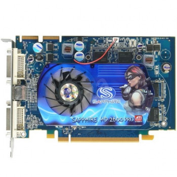 б/у Видеокарта PCI-E 256Mb ATI Radeon HD2600Pro Sapphire