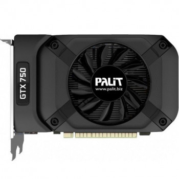 б/у Видеокарта PCI-E 2Gb GeForce Gtx750 Palit 