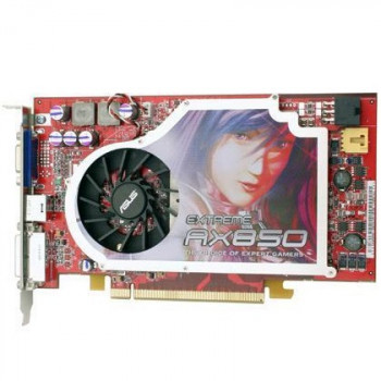 б/у Видеокарта PCI-E 256Mb ATI Radeon x850Pro Asus