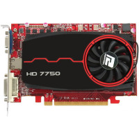 б/у Видеокарта PCI-E 1Gb ATI Radeon HD7750 PowerColor 