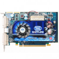 б/у Видеокарта PCI-E 512Mb ATI Radeon HD2600Xt Sapphire 