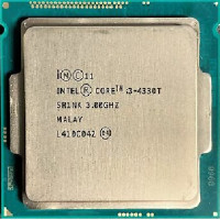 б/у процессор сокет 1150 Intel Core i3-4330T  SR1NK