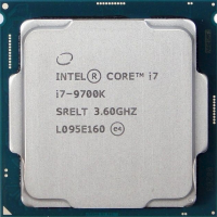 б/у процессор сокет 1151v2 Intel Core i7-9700K SRELT
