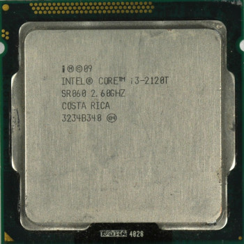 б/у процессор сокет 1155 Intel Core i3-2120T SR060