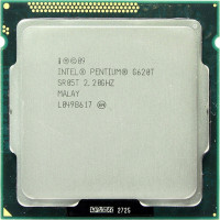 б/у процессор сокет 1155 Intel Pentium G620T SR05T