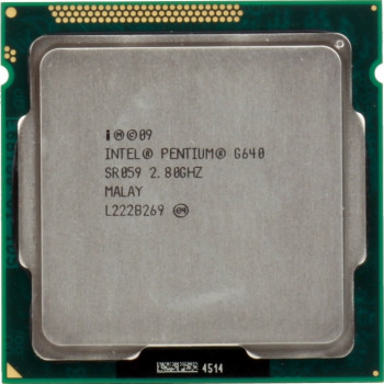б/у процессор сокет 1155 Intel Pentium G640 SR059