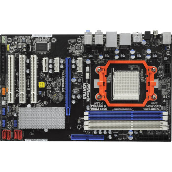 б/у системная плата сокет Am3 ASRock M3N78D