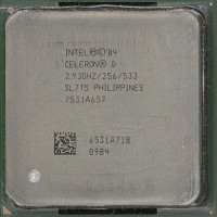 б/у процессор сокет 478 Intel Celeron-D 2,93/256/533 SL7TS