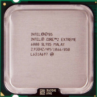 б/у процессор сокет 775 Intel Core2Extreme X6800 2,93/4/1066 SL9S5
