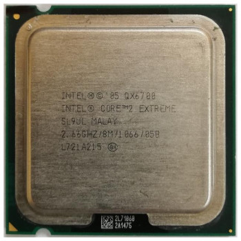 б/у процессор сокет 775 Intel Core2Extreme QX6700 2,66/8/1066 SL9UL