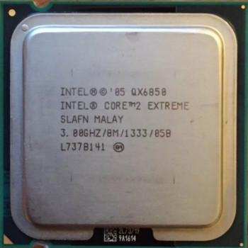 б/у процессор сокет 775 Intel Core2Extreme QX6850 3,0/8/1333 SLAFN