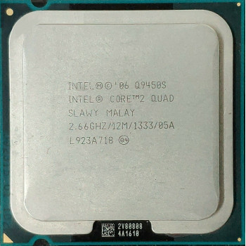 процессор сокет 775 Intel Core2Quad Q9450S 2,66/12/1333 SLAWY
