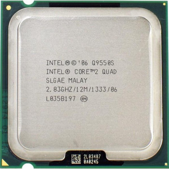 процессор сокет 775 Intel Core2Quad Q9550S 2,83/12/1333 SLGAE