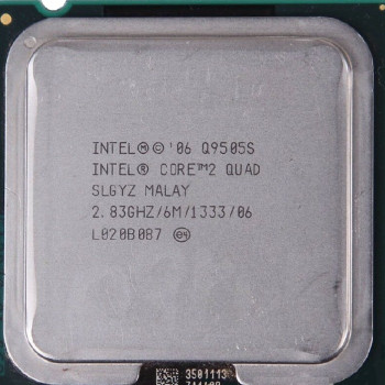 б/у процессор сокет 775 Intel Core2Quad Q9505S 2,83/6/1333 SLGYZ