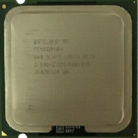 б/у процессор сокет 775 Intel Pentium-4 (660) 3,6/2/800 SL8PZ