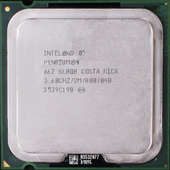 б/у процессор сокет 775 Intel Pentium-4 (662) 3,6/2/800 SL8QB