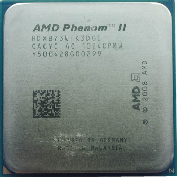 б/у процессор сокет Am3 AMD Phenom II X3 B73- HDXB73WFK3DGI