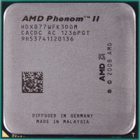 б/у процессор сокет Am3 AMD Phenom II X3 B77- HDXB77WFK3DGM