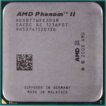 б/у процессор сокет Am3 AMD Phenom II X3 B77- HDXB77WFK3DGM