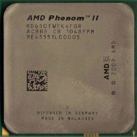 б/у процессор сокет Am3 AMD Phenom II X4 650T- HD650TWFK4FGR 