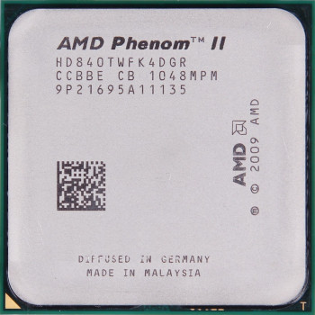 б/у процессор сокет Am3 AMD Phenom II X4 840T- HD840TWFK4DGR