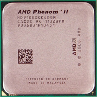 б/у процессор сокет Am3 AMD Phenom II X4 910e- HD910EOCK4DGM