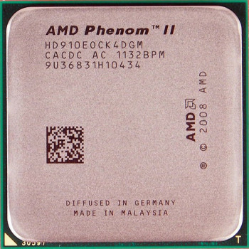 б/у процессор сокет Am3 AMD Phenom II X4 910e- HD910EOCK4DGM