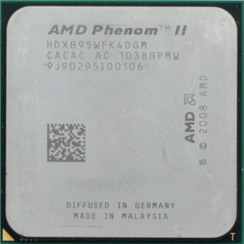 б/у процессор сокет Am3 AMD Phenom II X4 B95- HDXB95WFK4DGM