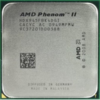 б/у процессор сокет Am3 AMD Phenom II X4 945 - HDX945FBK4DGI