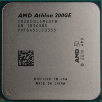 б/у процессор сокет AM4 AMD Athlon 200GE  -YD200GC6M2OFB