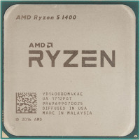 б/у процессор сокет AM4 AMD Ryzen 5 1400 - YD1400BBM4KAE