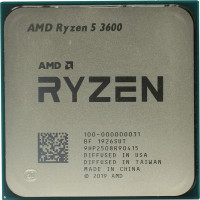 б/у процессор сокет AM4 AMD Ryzen 5 3600 -  100-000000031