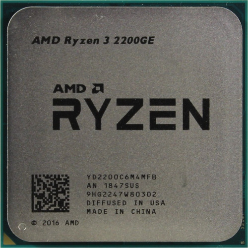 процессор сокет AM4 AMD Ryzen 3 2200GE - YD2200C6M4MFB