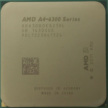 б/у процессор сокет FM2 AMD A4-6300B - AD630BOKA23HL