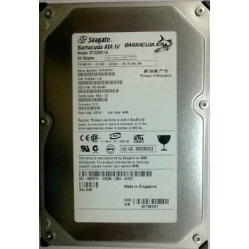 б/у Винчестер IDE 20Gb Seagate ST320011A