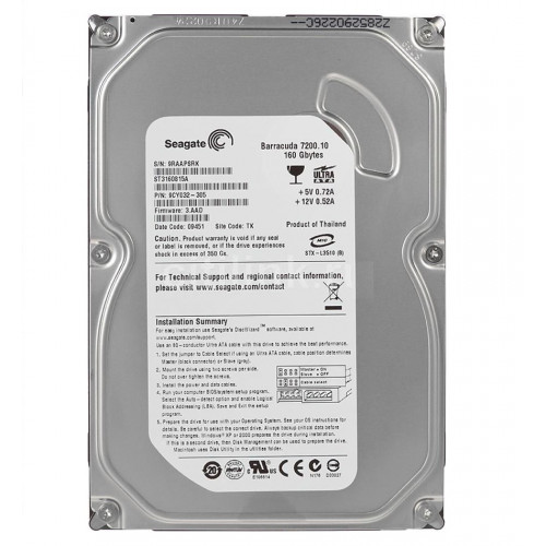 Винчестер SATA 160Gb Seagate ST3160815A