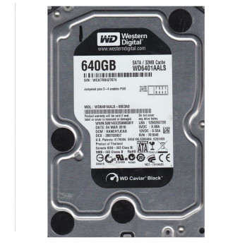 б/у Винчестер SATA 640Gb WD