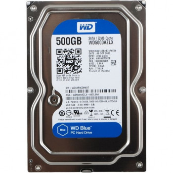 б/у Винчестер SATA 500Gb WD WD5000AZLX