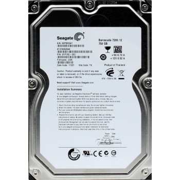 б/у Винчестер SATA 750Gb Seagate ST3750525AS