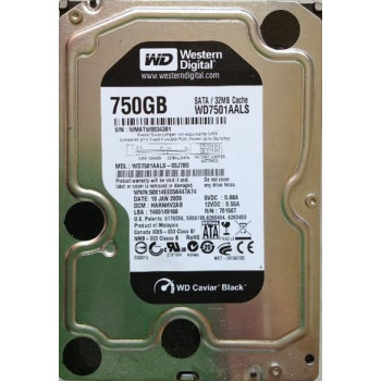 б/у Винчестер SATA 750Gb WD