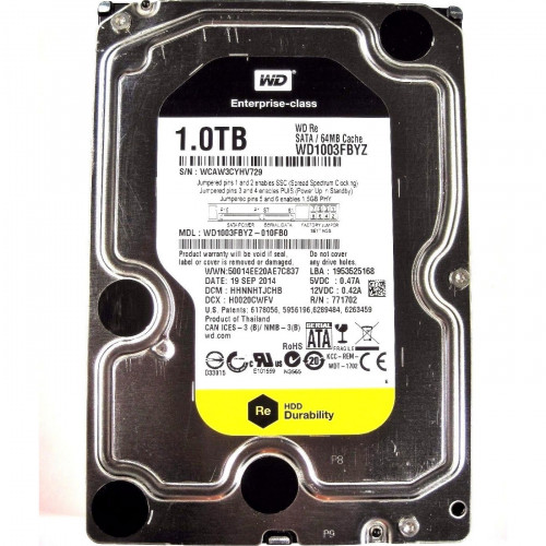 Винчестер SATA 1Tb WD WD1003FBYZ