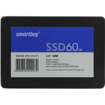 б/у Накопитель SSD 60Gb Sm@rtbuy S9M