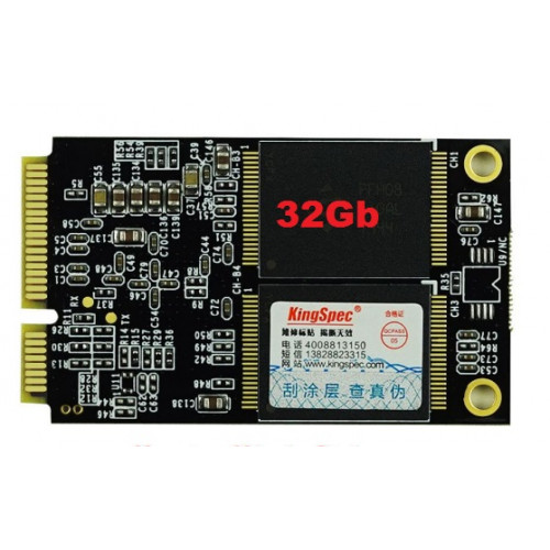 б/у накопитель SSD mSATA 32Гб KingSpec