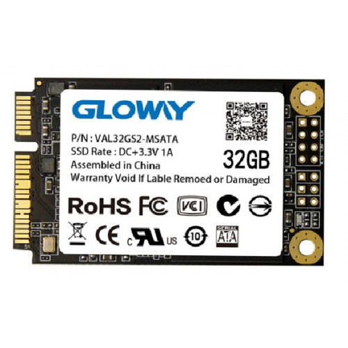 б/у накопитель SSD mSATA 32Гб Gloway