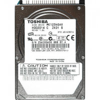 б/у Винчестер 2,5" 120Gb IDE TOSHIBA MK1234GAX ZK01 S