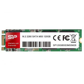 б/у 120Гб SSD M.2 SiliconPower M55