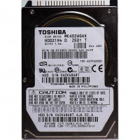 б/у винчестер IDE 2,5" 60Гб Toshiba mk6026gax