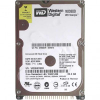 б/у винчестер IDE 2,5" 80Гб WD WD800VE